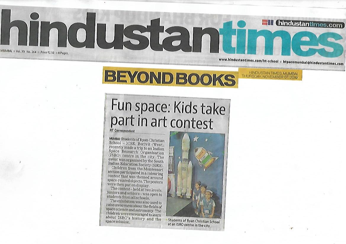 Visit to Matunga was featured in Hindustan Times